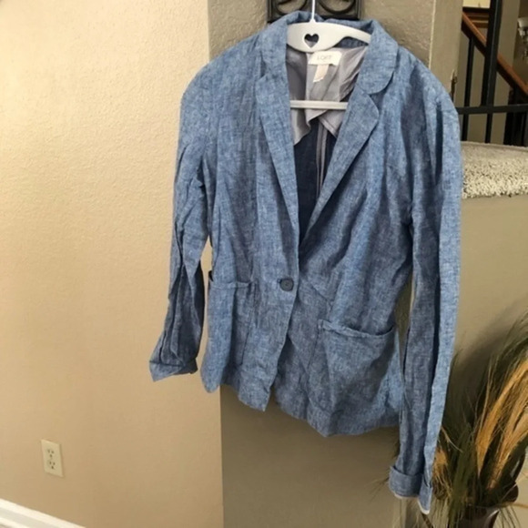 Ann Taylor Loft Light Weight Blazer Size 2 - Picture 1 of 3